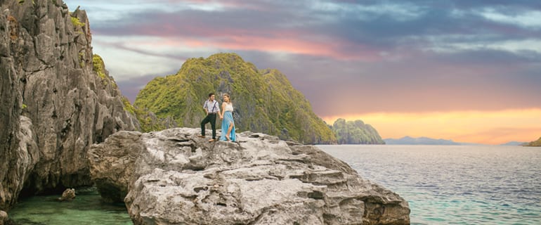 Marvin + Charline {El Nido Engagement Photos}